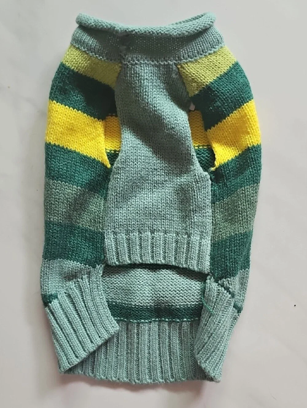Striped Knit Doggy Sweater